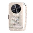 For Huawei nova 12i 4G Global 3D Colored Horizontal Flip Leather Phone Case(Squirrels) - 3