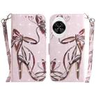 For Huawei nova 14 3D Colored Horizontal Flip Leather Phone Case(Butterfly High-heeled) - 1