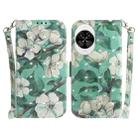 For Huawei nova 14 3D Colored Horizontal Flip Leather Phone Case(Watercolor Flower) - 1