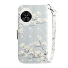 For Huawei nova 14 3D Colored Horizontal Flip Leather Phone Case(Magnolia) - 3