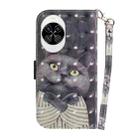 For Huawei nova 14 3D Colored Horizontal Flip Leather Phone Case(Hug Cat) - 3
