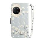 For Huawei nova 14 Ultra 3D Colored Horizontal Flip Leather Phone Case(Magnolia) - 3