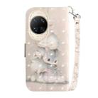 For Huawei nova 14 Ultra 3D Colored Horizontal Flip Leather Phone Case(Squirrels) - 3