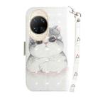 For Huawei nova 14 Ultra 3D Colored Horizontal Flip Leather Phone Case(Cute Cat) - 3