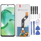 For itel P40+ OEM LCD Screen with Digitizer Full Assembly - 1