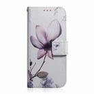 For Xiaomi Redmi 13 4G Coloured Drawing Flip Leather Phone Case(Magnolia) - 3