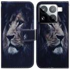 For Xiaomi 15 Pro Coloured Drawing Flip Leather Phone Case(Lion) - 1