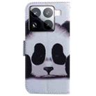For Xiaomi 15 Pro Coloured Drawing Flip Leather Phone Case(Panda) - 3
