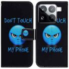 For Xiaomi 15 Pro Coloured Drawing Flip Leather Phone Case(Anger) - 1
