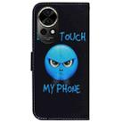 For Huawei nova 12 Coloured Drawing Flip Leather Phone Case(Anger) - 3