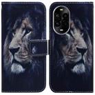 For Huawei nova 13 Pro Coloured Drawing Flip Leather Phone Case(Lion) - 1