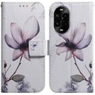 For Huawei nova 13 Pro Coloured Drawing Flip Leather Phone Case(Magnolia) - 1