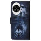 For Huawei nova 14 Coloured Drawing Flip Leather Phone Case(Wolf and Dog) - 3