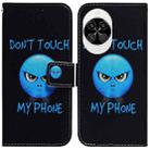 For Huawei nova 14 Coloured Drawing Flip Leather Phone Case(Anger) - 1