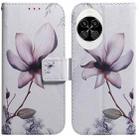 For Huawei nova 14 Coloured Drawing Flip Leather Phone Case(Magnolia) - 1