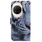 For Huawei nova 14 Ultra Coloured Drawing Flip Leather Phone Case(Tiger) - 3