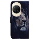 For Huawei nova 14 Ultra Coloured Drawing Flip Leather Phone Case(Lion) - 3