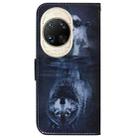 For Huawei nova 14 Ultra Coloured Drawing Flip Leather Phone Case(Wolf and Dog) - 3