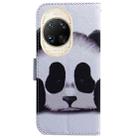 For Huawei nova 14 Ultra Coloured Drawing Flip Leather Phone Case(Panda) - 3