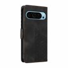 For Google Pixel 9 / 9 Pro Embossed Rhombus Starry Leather Phone Case(Black) - 3