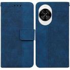 For Huawei nova 14 Geometric Embossed Leather Phone Case(Blue) - 1