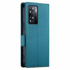 For OPPO A57 4G Global / A77 4G Global Side Buckle Magnetic Frosted Leather Phone Case(Blue) - 3