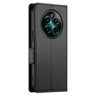 For Realme 12+ / Narzo 70 Pro Side Buckle Magnetic Frosted Leather Phone Case(Black) - 3