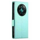 For Realme 12+ / Narzo 70 Pro Side Buckle Magnetic Frosted Leather Phone Case(Mint Green) - 3