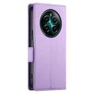 For Realme 12+ / Narzo 70 Pro Side Buckle Magnetic Frosted Leather Phone Case(Purple) - 3