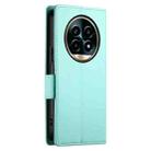 For Realme 13 Pro / 13 Pro+ Global Side Buckle Magnetic Frosted Leather Phone Case(Mint Green) - 3