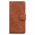 For Redmi Note 14 Pro / Note 14 Pro+ 5G Skin Feel Pure Color Flip Leather Phone Case(Brown) - 2