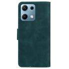 For Redmi Note 14S 4G Skin Feel Pure Color Flip Leather Phone Case(Green) - 3