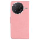 For Redmi K80 / K80 Pro / Xiaomi Poco F7 Pro Skin Feel Pure Color Flip Leather Phone Case(Pink) - 3