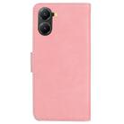 For Redmi Turbo 4 / Xiaomi Poco X7 Pro Skin Feel Pure Color Flip Leather Phone Case(Pink) - 3