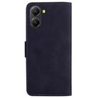 For Redmi Turbo 4 / Xiaomi Poco X7 Pro Skin Feel Pure Color Flip Leather Phone Case(Black) - 3