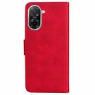 For Redmi A5 4G 171.7mm Skin Feel Pure Color Flip Leather Phone Case(Red) - 3