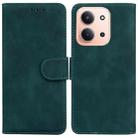 For Redmi 15C 4G 173.1mm / 15C 5G 173.1mm Skin Feel Pure Color Flip Leather Phone Case(Green) - 1
