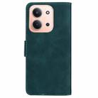 For Redmi 15C 4G 173.1mm / 15C 5G 173.1mm Skin Feel Pure Color Flip Leather Phone Case(Green) - 3