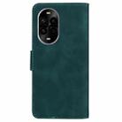 For Huawei nova 13 Pro Skin Feel Pure Color Flip Leather Phone Case(Green) - 3