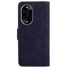 For Huawei nova 13 Pro Skin Feel Pure Color Flip Leather Phone Case(Black) - 3