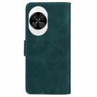 For Huawei nova 14 Skin Feel Pure Color Flip Leather Phone Case(Green) - 3