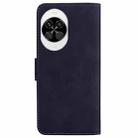 For Huawei nova 14 Skin Feel Pure Color Flip Leather Phone Case(Black) - 3