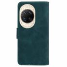 For Huawei nova 14 Ultra Skin Feel Pure Color Flip Leather Phone Case(Green) - 3
