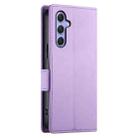 For Samsung Galaxy A54 5G Side Buckle Magnetic Frosted Leather Phone Case(Purple) - 3