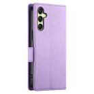 For Samsung Galaxy A16 5G Side Buckle Magnetic Frosted Leather Phone Case(Purple) - 3