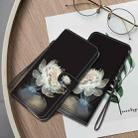 For Xiaomi Redmi K70 Pro / K70 Crystal Texture Colored Drawing Leather Phone Case(Crystal Peony) - 2