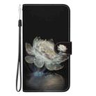 For Redmi Note 14 5G Crystal Texture Colored Drawing Leather Phone Case(Crystal Peony) - 2