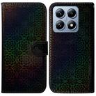 For Xiaomi 14T Colorful Magnetic Buckle Leather Phone Case(Black) - 1