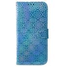 For Xiaomi 14T Pro Colorful Magnetic Buckle Leather Phone Case(Blue) - 2