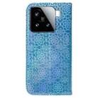 For Xiaomi 15 Colorful Magnetic Buckle Leather Phone Case(Blue) - 3